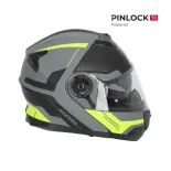 Casco Acerbis Serel 22-06 negro y amarillo fluor 0025201.444