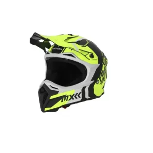 Casco Acerbis Profile 5 negro y amarillo fluor talla XXL 0025274.457