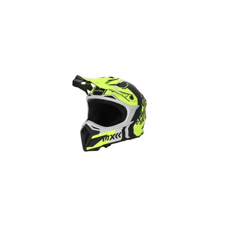 Casco Acerbis Profile 5 negro y amarillo fluor talla XXL 0025274.457