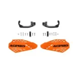 Paramanos abiertos Acerbis Linear Vented 22/28.6 mm para MX, Enduro y Trail