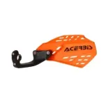 Paramanos abiertos Acerbis Linear Vented 22/28.6 mm para MX, Enduro y Trail