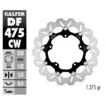 Kit freno Galfer KG4983FS Yamaha T-MAX 530/560 Wave 320 mm delantero + trasero