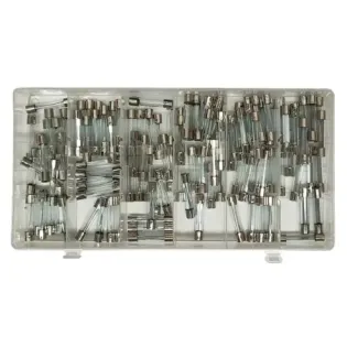 Surtido fusibles de cristal Toolhub 9835 para moto/automoción (120 pzs)