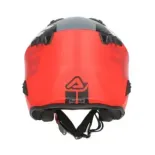 Casco Acerbis Jet Aria Graphic Sport 22-06 color gris y rojo mate 0026602.295