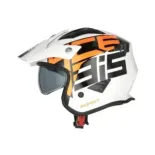 Casco Acerbis Jet Aria Graphic Sport 22-06 Blanco Naranja 