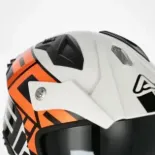 Casco Acerbis Jet Aria Graphic Sport 22-06 Blanco Naranja 