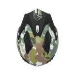 Casco Acerbis Jet Aria Graphic Sport 22-06 Camuflaje Verde