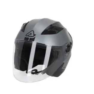 Casco Jet Acerbis Firstway 2.0 homologación 22-06 gris 0025424.070