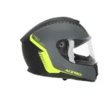Casco integral Acerbis Krapon 22-06 gris y amarillo 0024663.290