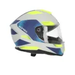 Casco integral Acerbis Krapon 22-06 azul y blanco 0024663.288