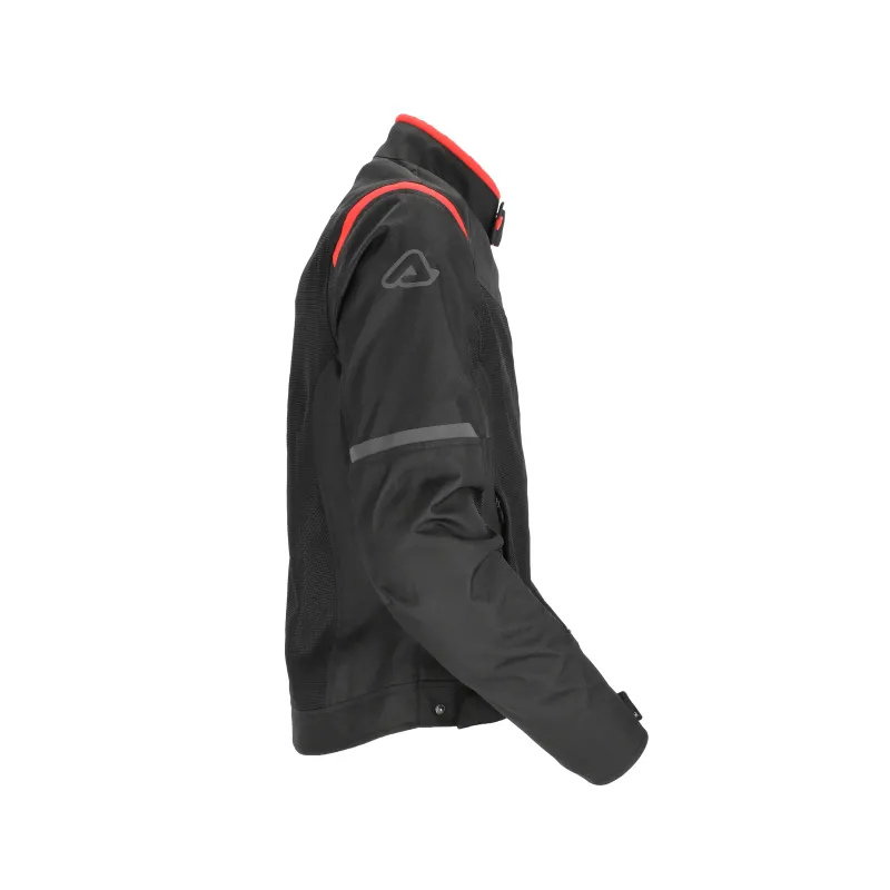 chaqueta acerbis ce ramsey vented 2 0 color rojo y negro 0026149 323