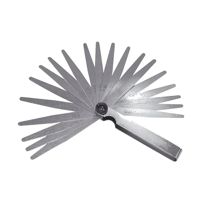 Juego de galgas métricas Toolhub 9202 (20 piezas) 0,05–1,00 mm