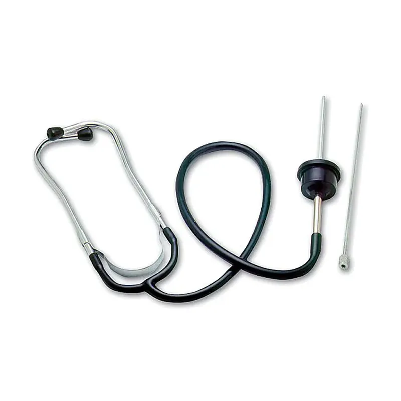 Estetoscopio mecánico moto ToolHub 6324 con sonda metálica para diagnóstico de ruidos