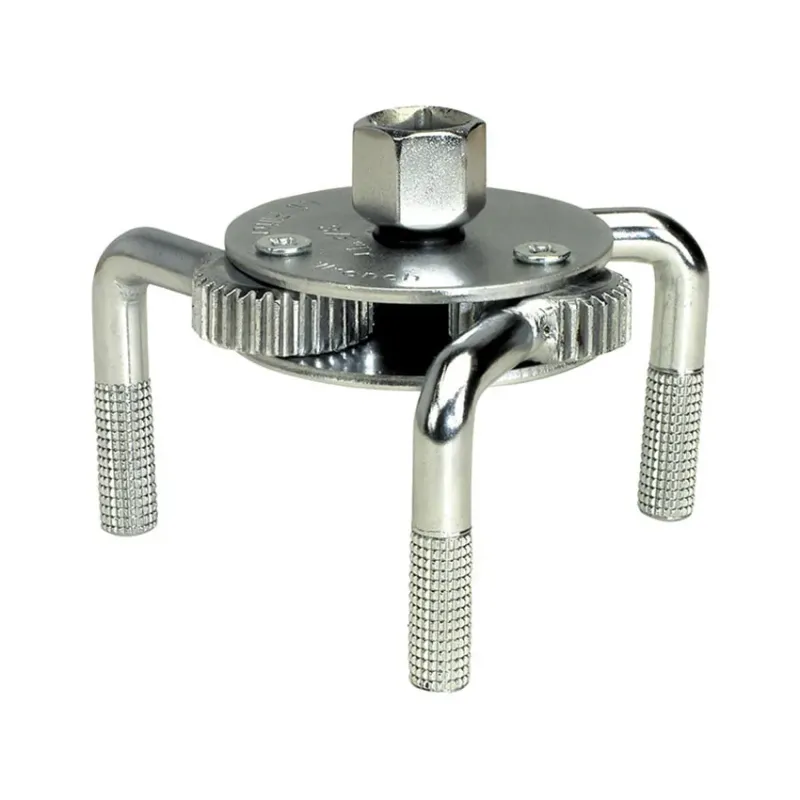 Llave filtros de aceite moto ToolHub 9206 3 garras ajustable 63–102 mm