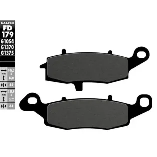 Pastillas de freno moto Galfer semi metal FD174G1054 delantero derecha /trasero