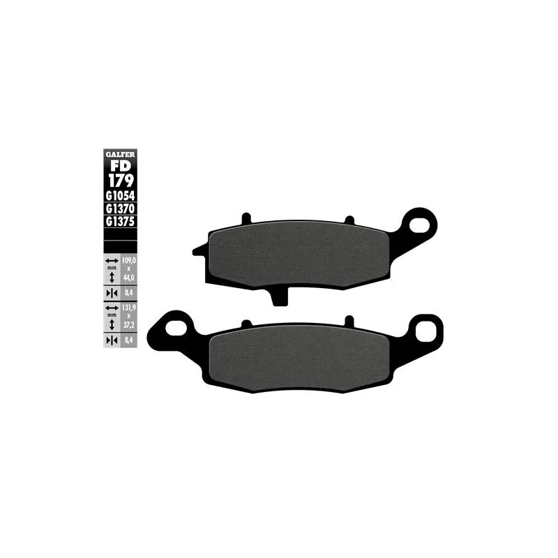 Pastillas de freno moto Galfer sinter sport FD174G11375 delantero derecha