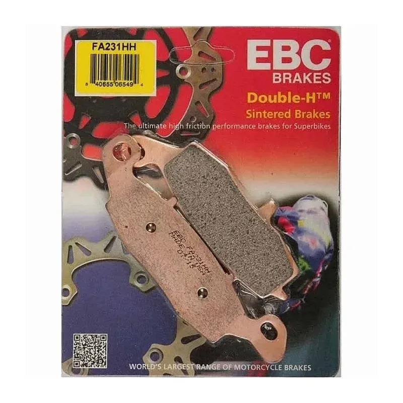 Pastillas de freno sintetizada EBC FA231HH delantero derecho
