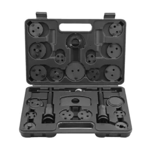 Retractor de pistones de freno Toolhub 10298 kit 24 piezas con husillo izquierda/derecha