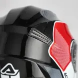 Casco modular Acerbis Serel 22-06 rojo y gris - 0025201.239