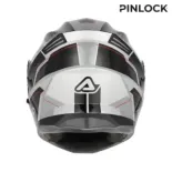 Casco modular Acerbis Serel 22-06 blanco y rojo - 0025201.314
