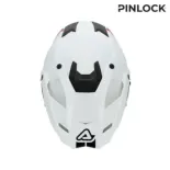 Casco integral Acerbis Assault negro y blanco para carretera y off-road - 0026652.237