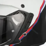 Casco integral Acerbis Assault negro y blanco para carretera y off-road - 0026652.237