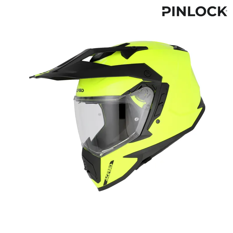 Casco integral Acerbis Assault amarillo carretera y off-road - 0026643.063