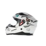 Casco integral Acerbis Junior Carlino Homologación 22-06 blanco 0025463.030