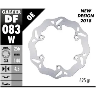 Disco freno moto Galfer Wave fijo 256x4.5mm DF083W