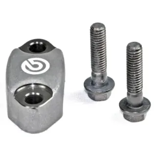 Abrazadera CNC Brembo para Bombas RCS Radial logo gris 
