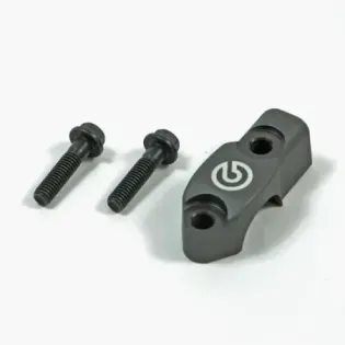 Abrazadera Bomba de Freno Brembo con Soporte de Espejo M10x1.25 Izquierda