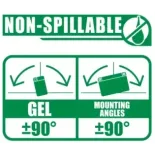 Batería de gel Fulbat para moto  FT12-10Z