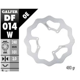 Disco freno moto Galfer Wave fijo 270x3mm DF014W