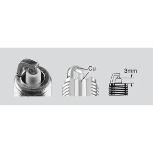 Bujía de moto PowerSport 8405 1 B01