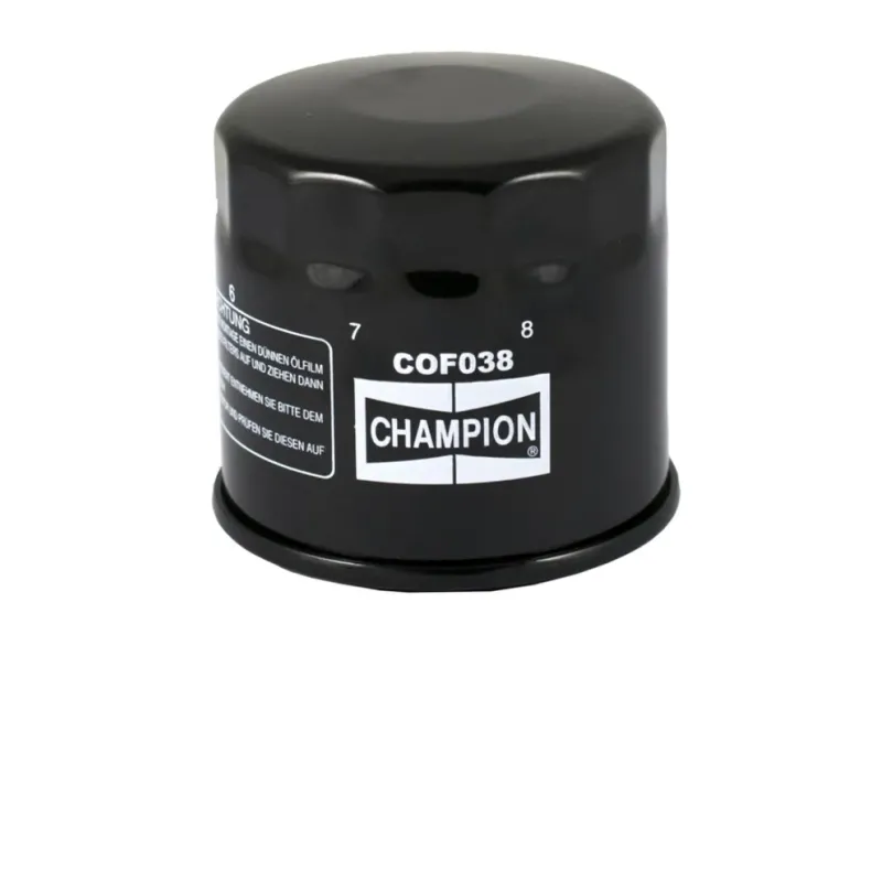 Filtro de aceite Champion para moto COF038