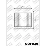 Filtro de aceite Champion para moto COF039