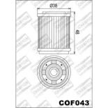 Filtro de aceite Champion para moto COF043