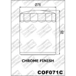 Filtro de aceite Champion para moto acabado cromado COF071C