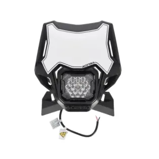 Faro LED Acerbis VSL Lumen-X 0027411.090 negro universal enduro