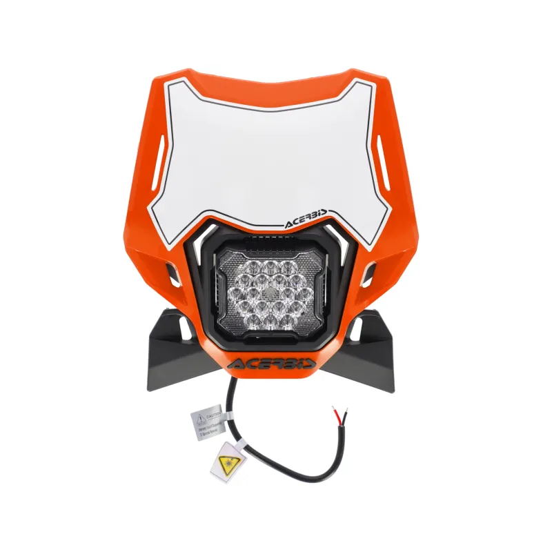 Faro LED Acerbis VSL Lumen-X 0027411.209 universal enduro (máscara delantera) naranja