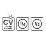 Maletín de carraca 1/4  y 1/2 108 piezas ToolHub 9023 para taller moto/auto