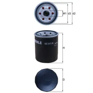 Filtro de aceite Mahle moto OC2176