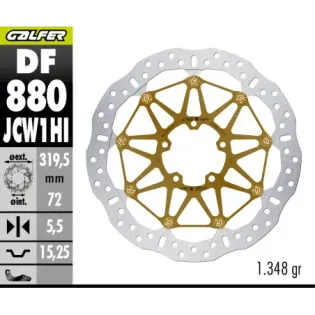 Disco de freno W Floatech 320X5,5mm Kashima