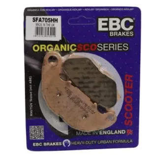 Pastillas freno disco moto EBC SFA705HH compuesto HH juego