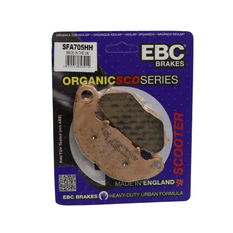 Pastillas freno disco moto EBC SFA705HH compuesto HH juego