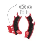 Protector de chasis Acerbis X-Grip 0026618.349 rojo/negro Honda CRF 250/450 R-RX (2025–202