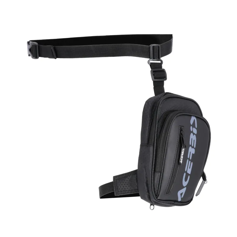 Bolsa de pierna Acerbis Pro Leg Bag 1L negra 0027107 para moto