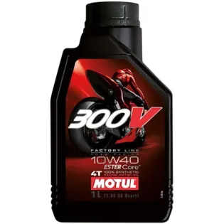 Aceite MOTUL 300V Fl Road Racing 10W40 1L   104118