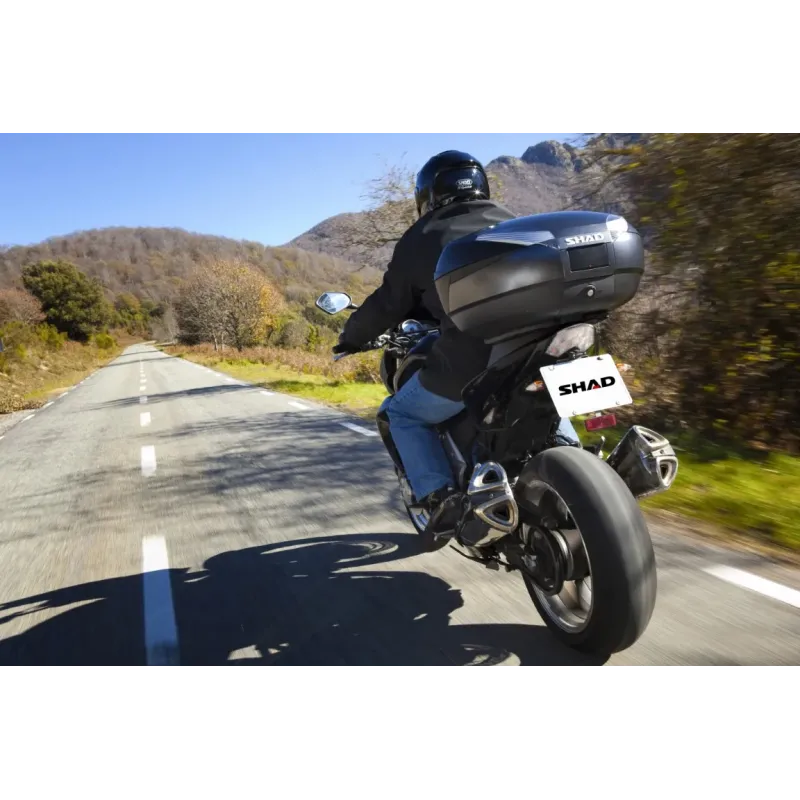 baul moto shad sh48 gris oscuro y negro d0b48300