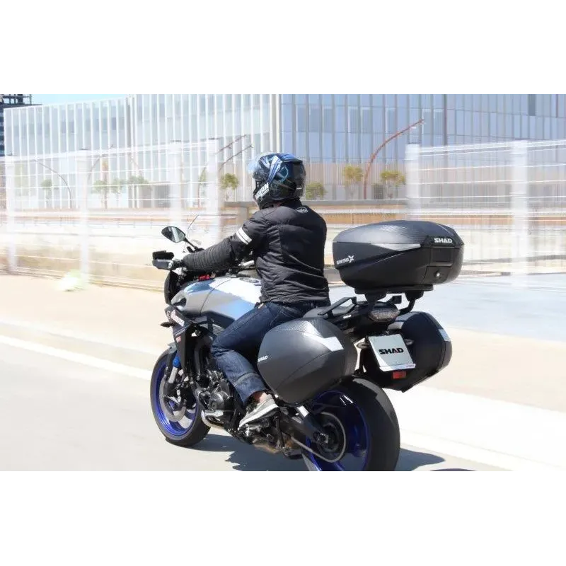 baul moto shad sh58x acabado carbono d0b58206